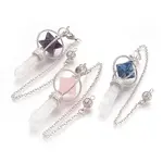 Natural Gemstone Dowsing Pendulums
