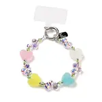 Glass & Iron Beads Mobile Straps