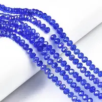 Electroplate Glass Beads Strands