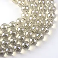 Electroplate Glass Beads Strands