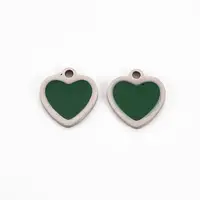 304 Stainless Steel Enamel Charms