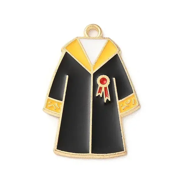 Graduation Season Theme Alloy Enamel Pendants