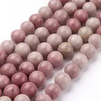 Natural Rhodochrosite Beads Strands