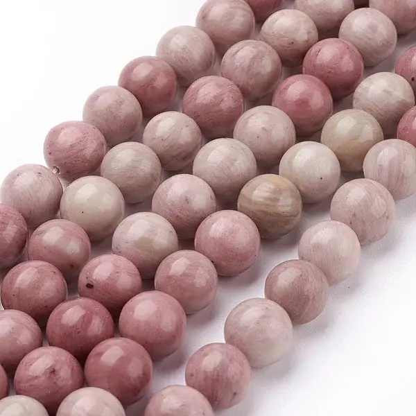 Natural Rhodochrosite Beads Strands