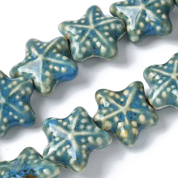 Ocean Series Handmade Porcelain Beads