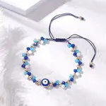 Glass Beads Braided Bead Bracelets