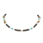 Natural Wenge Wood Pendant Necklaces