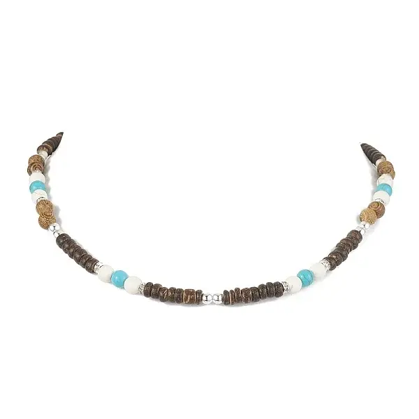 Natural Wenge Wood Pendant Necklaces