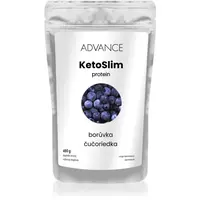 Advance KetoSlim proteinový koktejl prášek na hubnutí příchuť Blueberry 480 g