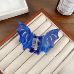 Halloween Bat Acrylic Claw Hair Clips