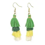Colorful Tassel Pendants Dangle Earrings for Women