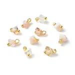 Electroplate Glass Charms