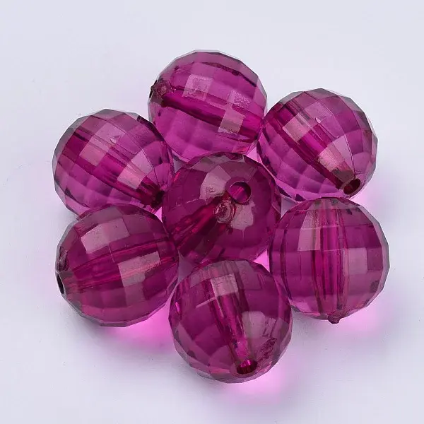 Transparent Acrylic Beads