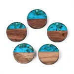 Resin & Walnut Wood Pendants