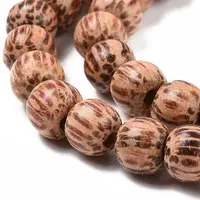 Natural Coconut Wood Beads Strands