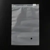 Transparent PE Jewelry Zip Lock Storage Bags