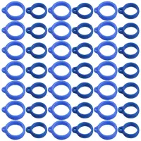 60Pcs 2 Style Silicone Pendant