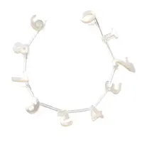 10Pcs 10 Styles Natural Freshwater Shell Beads