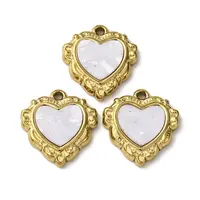 304 Stainless Steel Resin Pendants