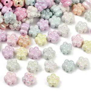 UV Plating Opaque Acrylic Beads