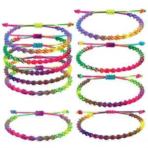 Braided Nylon Thread Cord Bracelets