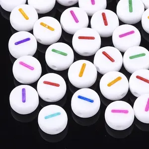 Initial Acrylic Beads