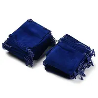 Rectangle Velvet Drawstring Pouches