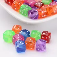 Transparent Acrylic Beads