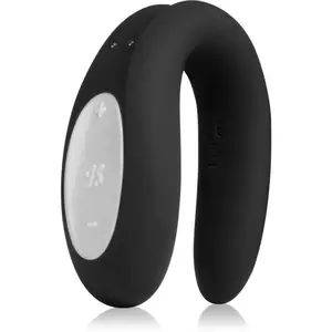 Satisfyer Double Joy párový vibrátor Black 9 cm