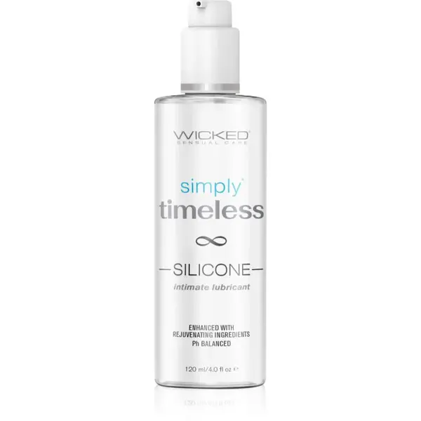 Wicked Simply Timeless Silicone lubrikačný gél na silikónovej báze 120 ml