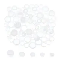 100Pcs 5 Style PE Plastic Bottle Stoppers