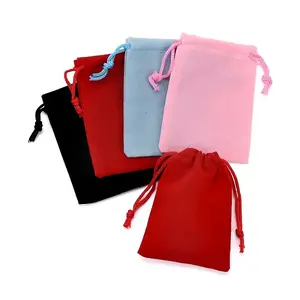 Velvet Cloth Drawstring Bags
