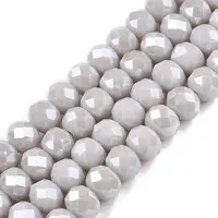 Electroplate Glass Beads Strands