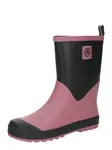 COLOR KIDS Gumáky  staroružová / čierna