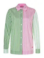 LIEBLINGSSTÜCK Blúzka 'Edmiral'  jablková / ružová / biela