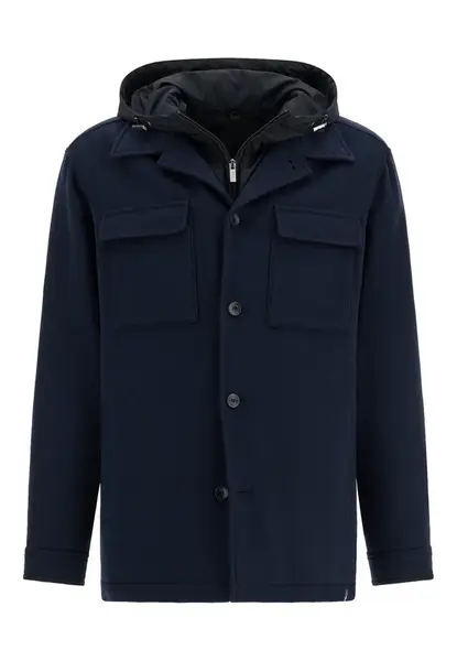 Boggi Milano Prechodná bunda  námornícka modrá