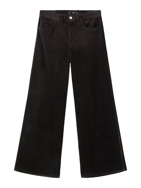 MANGO Nohavice 'Carmen'  čokoládová