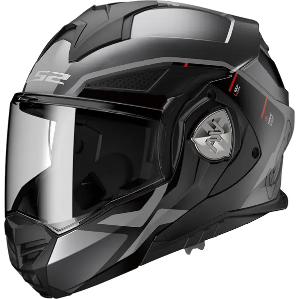 Překlopná moto přilba LS2 FF901 Advant X Metryk Matt Titanium P/J XL (61-62)