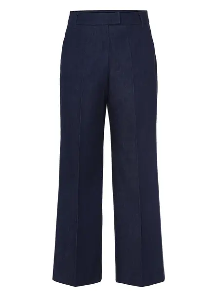 TATUUM Nohavice s pukmi 'ZARIANA 3'  modrá denim