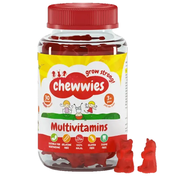 Chewwies Chewwies Multivitamins - 30 želé