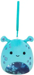Squishmallows Klíčenka Tyrkysový mimozemšťan - Garth