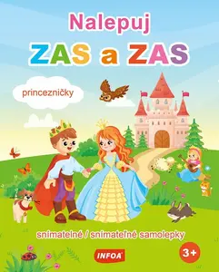 Nalepuj ZAS a ZAS Princezničky - snímatelné / snímateľné samolepky