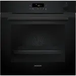 Vstavaná rúra Siemens s prídavnou parou 60 x 60 cm Deep black inox HR232GEB3