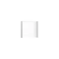 Hansgrohe XtraStoris Minimalistic polička bez orámovania vo farbe matná biela 56073700