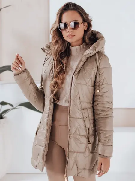 Dámská zimní bunda s kapucí