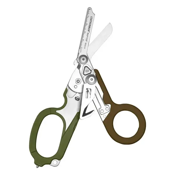 Leatherman nůžky multitool profesionální záchranář raptor rescue - woodland
