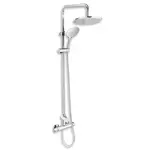 Novaservis Aquamat sprchový systém s termostatickou batériou chróm SADA2661