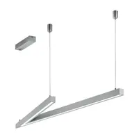 LED závesné osvetlenie Cinque Cicanto nikel 375010107