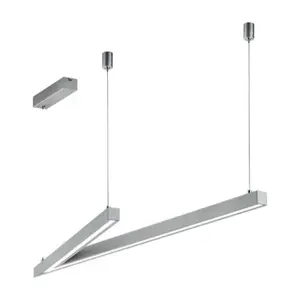 LED závesné osvetlenie Cinque Cicanto nikel 375010107