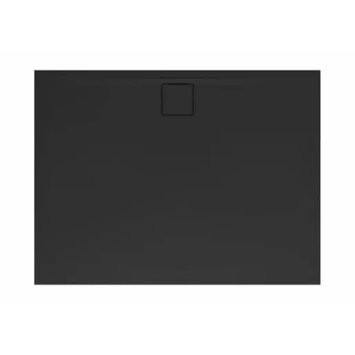 Sprchová vanička obdĺžniková SAT Vision 100x90 cm liaty mramor čierna SATSVVI10090C